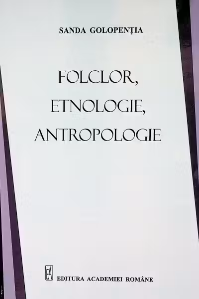 Folclor etnologie antropologie