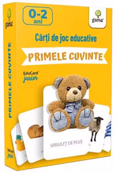Carti de joc educative- Primele cuvinte