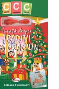 Invata despre traditii de Craciun. Colectia Copiii creeaza carti