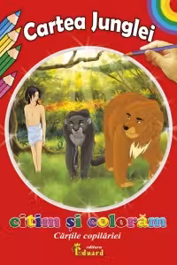 Citim si coloram Cartea Junglei