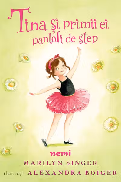 Tina si primii ei pantofi de step