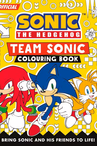 Sonic the Hedgehog - Team Sonic Colouring Book