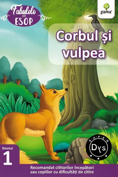 Corbul si vulpea