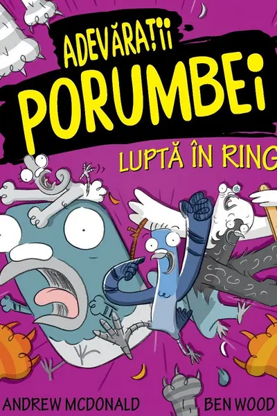 Adevaratii porumbei lupta in ring