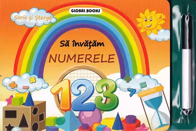 Sa invatam numerele. Scrie si sterge - Elena-Roxana Peptanus