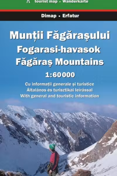 Harta turistica - Muntii Fagaras