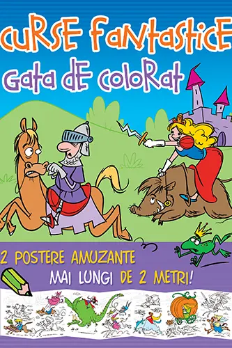 Curse fantastice gata de colorat