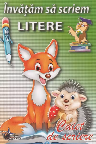 Învățăm să scriem litere. Caiet de scriere