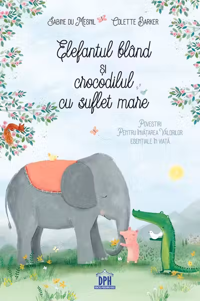 Elefantul bland si crocodilul cu suflet mare