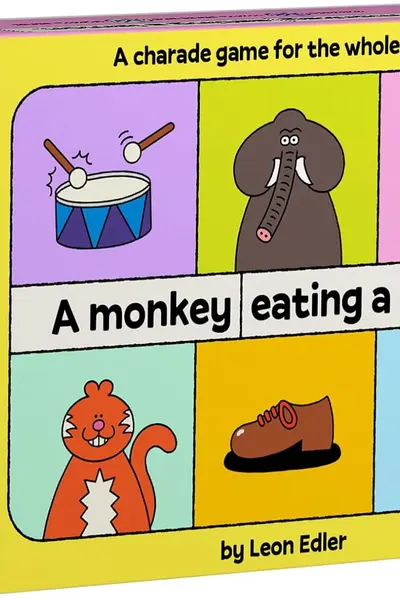 A Monkey Eating a Lemon