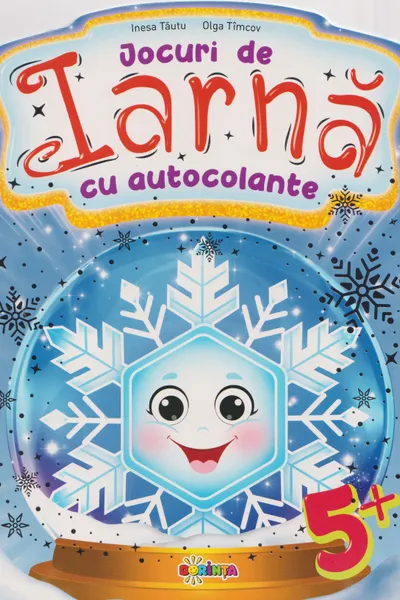 Jocuri de Iarna. Cu autocolante 5+