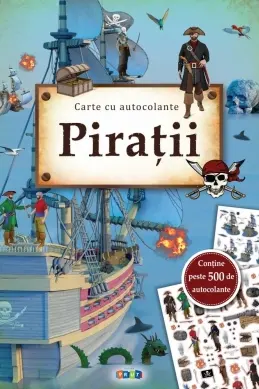 Piratii. Carte cu autocolante