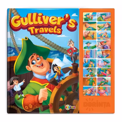 Carte cu sunete. Gulliver's Travels Sound book / (eng)