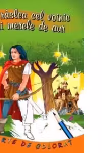 Praslea cel voinic si merele de aur (carte de colorat + poveste, format B5)