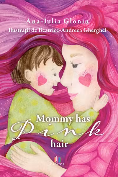 Mommy has pink hair