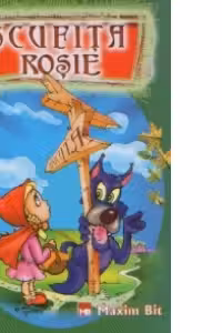 Scufita Rosie (poveste si carte de colorat)