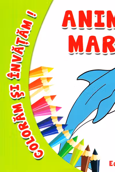 Coloram si invatam! Animale marine