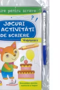 Jocuri si activitati de scriere. Vulpisoara. Pregatire pentru scriere