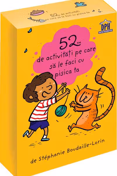 52 de activitati pe care sa le faci cu pisica ta