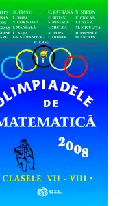 Olimpiade de matematica clasele VII-VIII 2008
