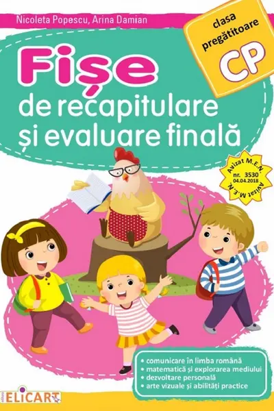 Fişe de recapitulare şi evaluare finală pentru clasa pregătitoare