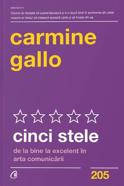 Cinci stele. De la bine la excelent in arta comunicarii