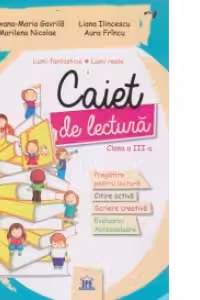 Caiet de lectura - Clasa a III-a