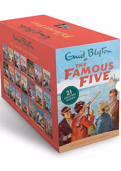 Famous Five 21 Series Books Box Set pack collection