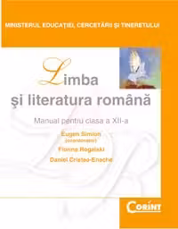 Limba și literatura română - Clasa 12 - Manual