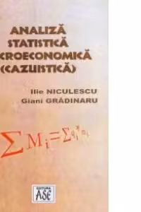 Analiza statistica microeconomica (cazuistica)