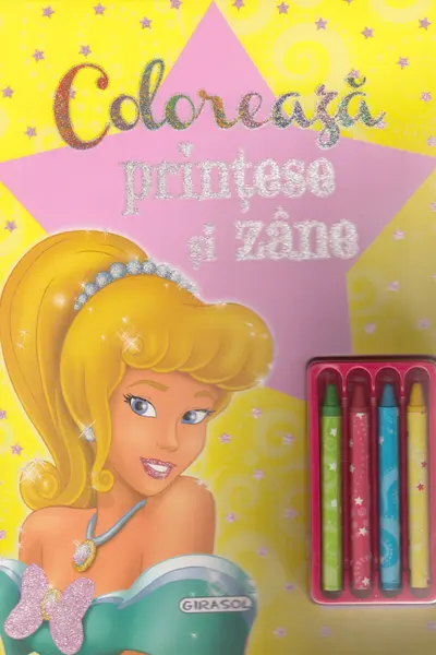 Coloreaza printese si zane