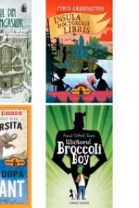 Pachet Aventura si mister 4 volume (Misterul din hanul pungasilor, Insula doctorului Libris, Nesfarsita goana dupa elefant, Uluitorul Broccoli Boy)