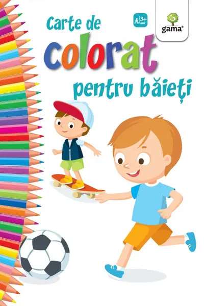 Carte de colorat pentru baietei