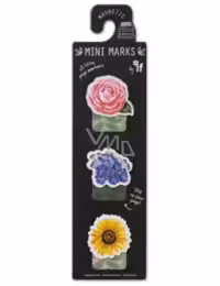 Magnetic Mini Marks Flowers