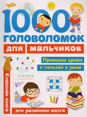 1000 головоломок для мальчиков