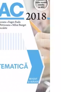 Bacalaureat 2018 - Matematica