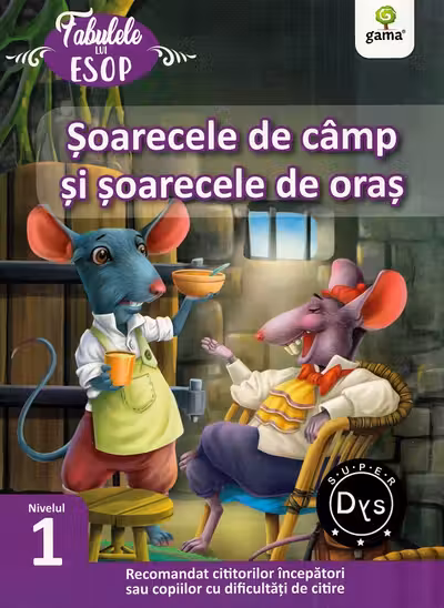 Soarecele de camp si soarecele de oras