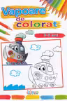 Vapoare de colorat 3-5 ani