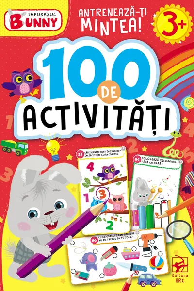 Iepurasul Banny 100 de activitati 3+