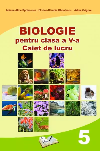 Biologie - Clasa 5 - Caiet de lucru