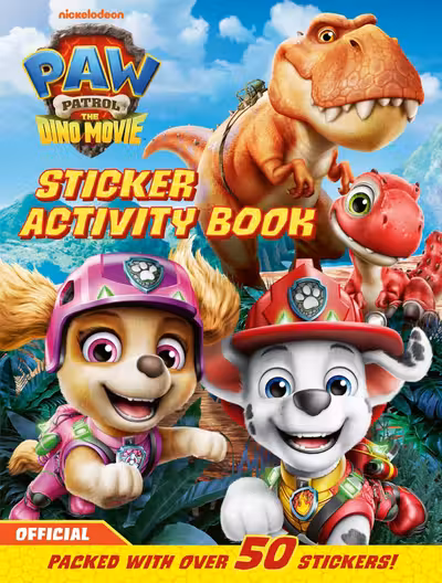PAW Patrol: The Dino Movie Sticker Activity Book