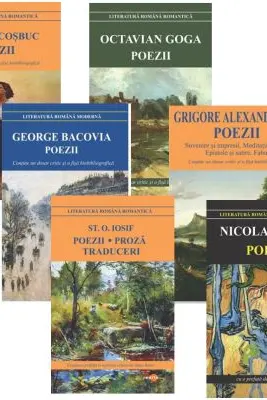 Pachet Poezii autori romani - N. Labis, G. Cosbuc, Gr. Alexandrescu, G. Bacovia, O. Goga, St. O. Iosif