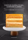 Carte cu 10 Torturi inspirate din gusturi clasice