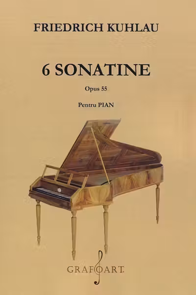 6 sonatine. Opus 55 pentru pian