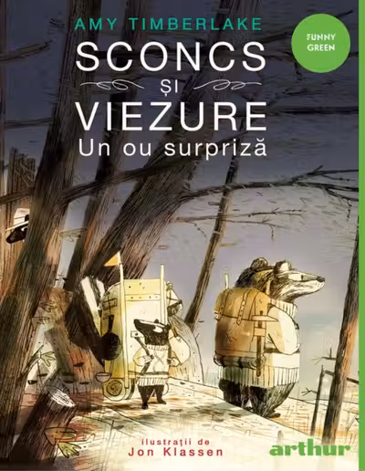 Sconcs si viezure. Un ou surpriza