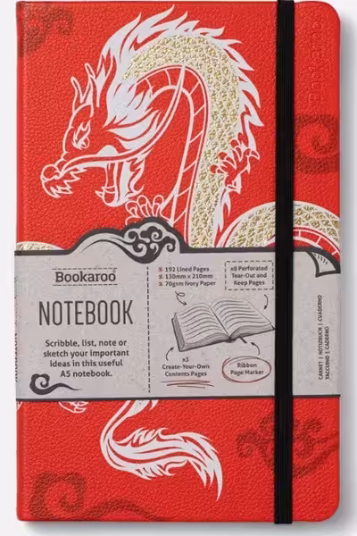 Bookaroo A5 Journal: Warrior Dragon