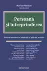 Persoana si intreprinderea Aspecte teoretice cu implicatii si aplicatii practice