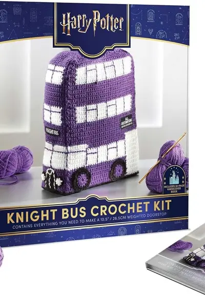 Knight Bus Doorstop Crochet Kit