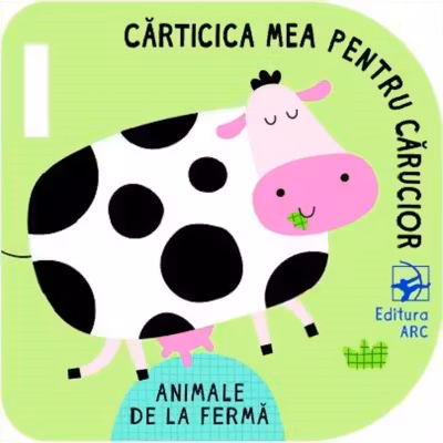 Animale de la ferma - Carticica mea pentru carucior