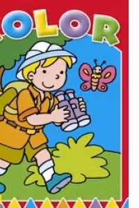 Carte de colorat - explorator
